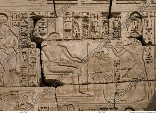 Photo Texture of Symbols Karnak 0055